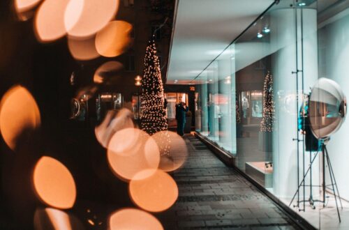 Affordable Christmas Trees & Timeless Crystal Ornaments